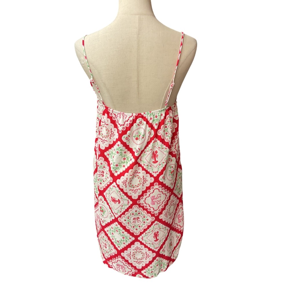 Monteau Los Angeles Women's Sleeveless Floral Linen Blend Mini Dress Size L NWT - Picture 6 of 11